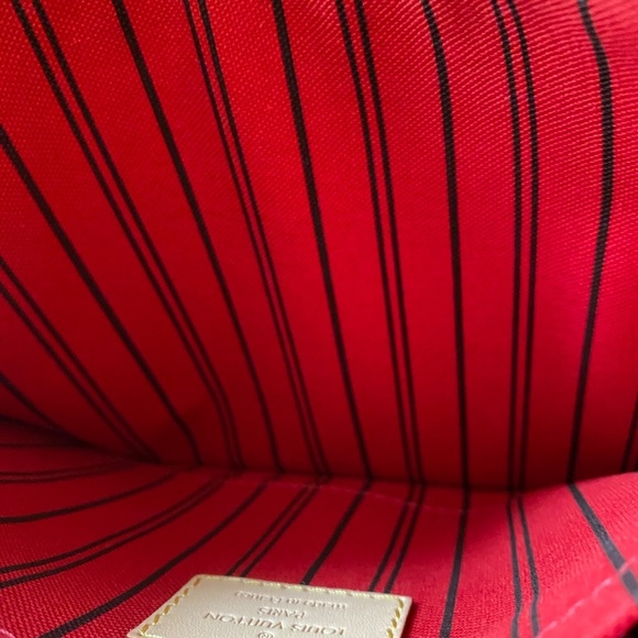 LOUIS VUITTON MONOGRAM NEVERFULL CLUTCH POUCH AUTHENTICATION * EXCELLENT - Picture 8 of 16